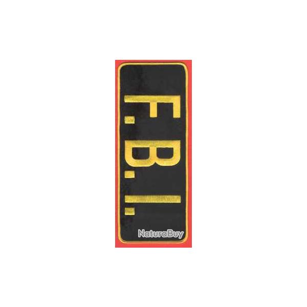 Ecusson FBI lettre