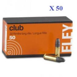 Tir avec Cartouches 22LR ELEY  CLUB  boite de 50