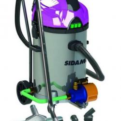 Aspirateur Cuve Inox 50 Litres 2x1200w Jet 60i Re Sidamo