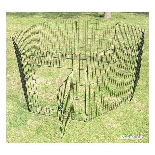 Parc chien cage chiot enclos chien cloture barriere TAILLE 3 cielterre-commerce