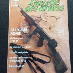 Gazette des armes n 221Du sturmgewehr a L'aK 47, les armes de varsovie 1945,du lebel court au 7,5mm