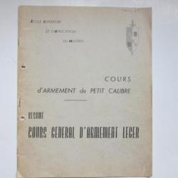 OFFRE SUR COURS D'ARMEMENT DE PETITS CALIBRES EN FICHIER PDF