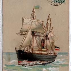 CPA - Marine -souvenir auguste cabourg  N°1412