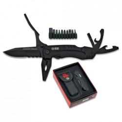 Couteau Militaire Multifonction  RUI (Titanium) avec pince et autres