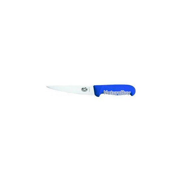 couteau  desosser victorinox manche fibrox bleu lame 14 cm