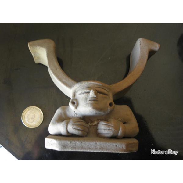 figurine maya Amrique du Sud argile