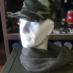 Casquette Armée / Army cap US ripstop camouflage woodland