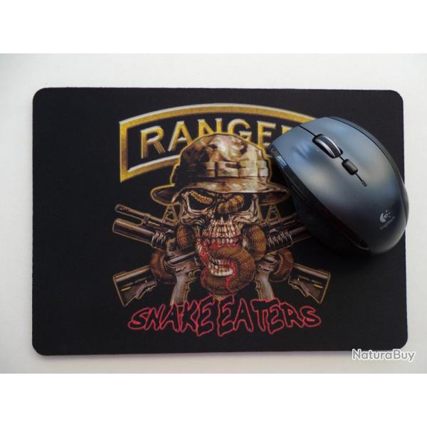 Grand TAPIS  de  SOURIS  pour Ordinateur Modle  SKULL RANGER ** SNAKE EATERS 