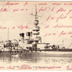 CPA- Marine Militaire - Jemmapes - Garde cote Cuirasse N°1370