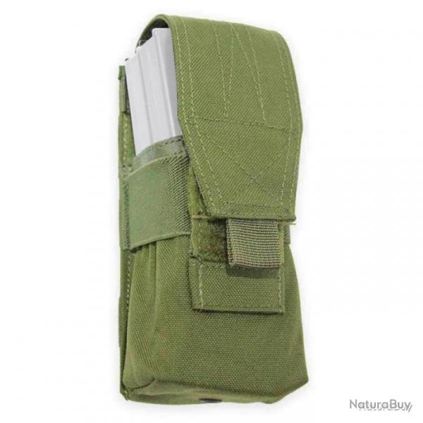 Porte-chargeur ferm AK / AR15 1X2 Bulldog Tactical - Vert