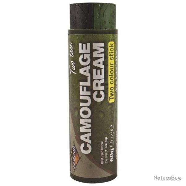 Crme de camouflage BCB Tube 60g Vert / Noir