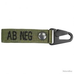 Identifiant Groupe sanguin Key RBG AB Négatif Bulldog Tactical - Vert olive - AB -