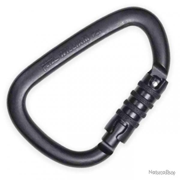 Mousqueton escalade William Triact Lock Petzl - Noir