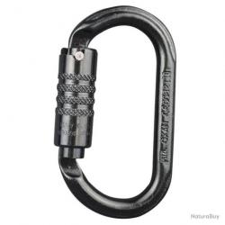 Mousqueton escalade Oxan Triact Lock Petzl - Noir