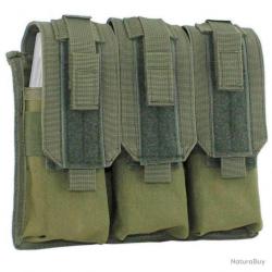 Porte-chargeur fermé AR15 3X2 Bulldog Tactical - Vert