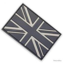 Morale patch Drapeau Britannique Gomme Mil-Spec ID - Noir