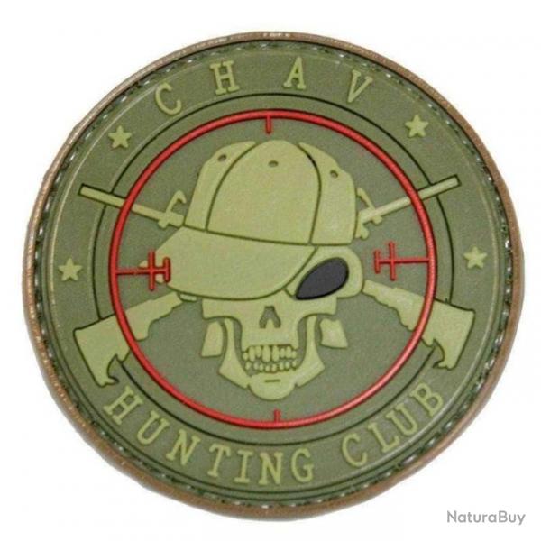 Morale patch Chav Hunting Club Mil-Spec ID - Vert