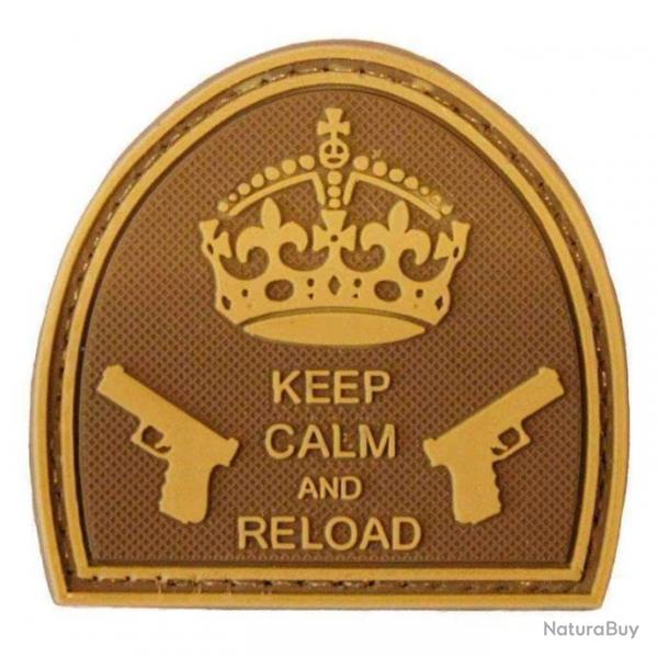 Morale patch Keep Calm And Reload Mil-Spec ID - Coyote
