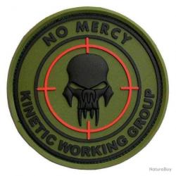 Morale patch No Mercy Kinetic Working Group Mil-Spec ID - Vert