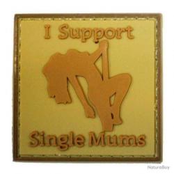 Morale patch I Support Single Mums Mil-Spec ID - Coyote