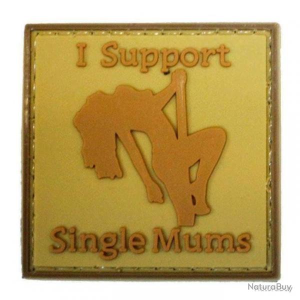 Morale patch I Support Single Mums Mil-Spec ID - Coyote