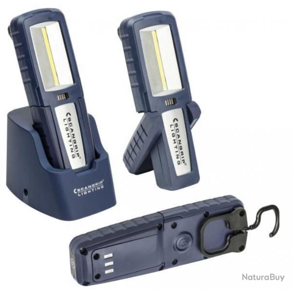 Baladeuse rechargeable Uniform LED COB 2,4 W / 200 Lumens 8990730 Scangrip