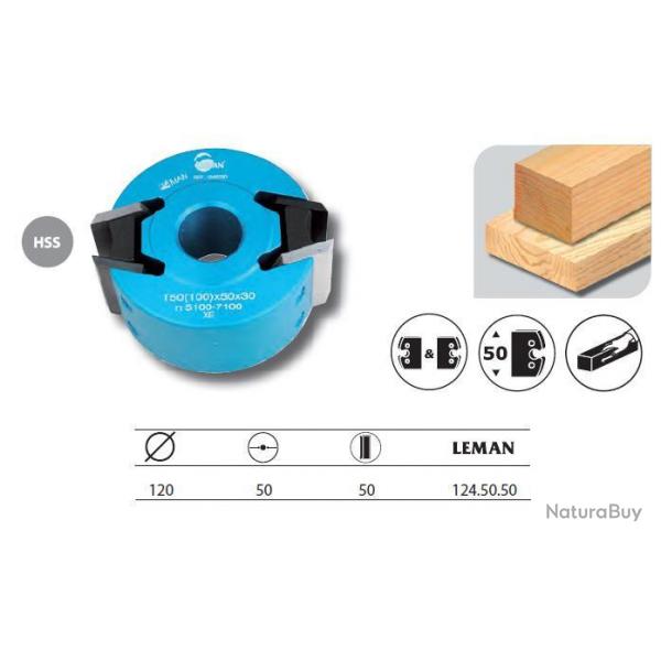 Porte-outils  profiler diam. 120mm al. 50 Ht. 50mm 124.50.50 Leman