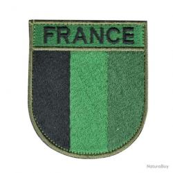 Insigne France Brodé Mil-Spec ID - Vert