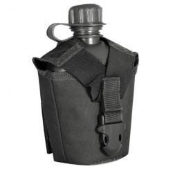 Gourde US avec Housse Viper Tactical - Noir