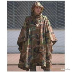 Poncho US Army MT Mil-Tec - Woodland