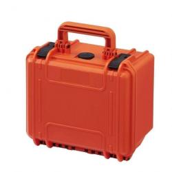 Valise étanche MAX235H155S Or Case 23.5 x 18 x 15.6 cm Plastica Panaro - Orange