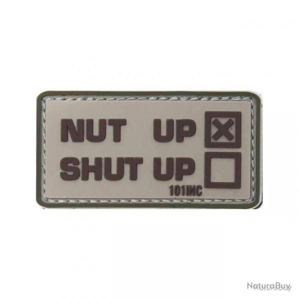 Morale patch Nut Up Mil-Spec ID - Marron