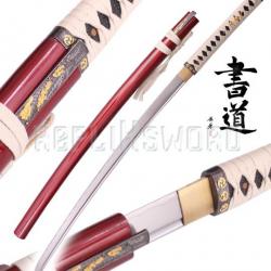 Bushido - Shirasaya Katana Forge Tomoe - Maru 1045 Sabre Epee de Coupe Repliksword