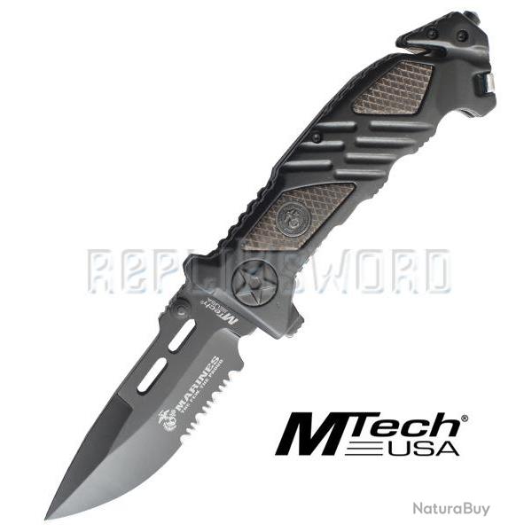 Couteau Pliant Mtech M-1023BK Master Cutlery Couteau de Poche Repliksword
