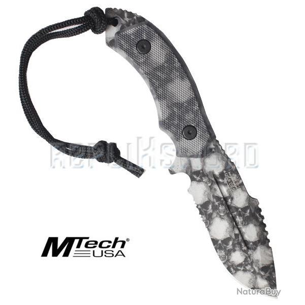 Couteau Lame Fixe Mtech MT-20-18DSC Poignard Dague Couteau de Chasse Repliksword