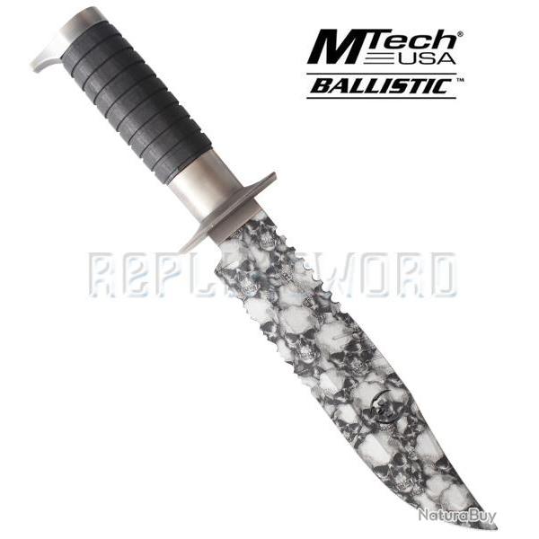 Poignard Death Xtreme Ballistic MX-8091C Dague Couteau de Chasse Repliksword