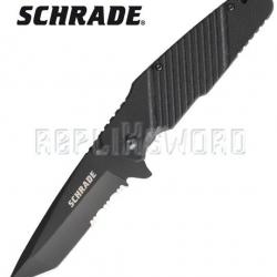 Couteau de Poche Schrade SCH108TBS Couteau Pliant Repliksword