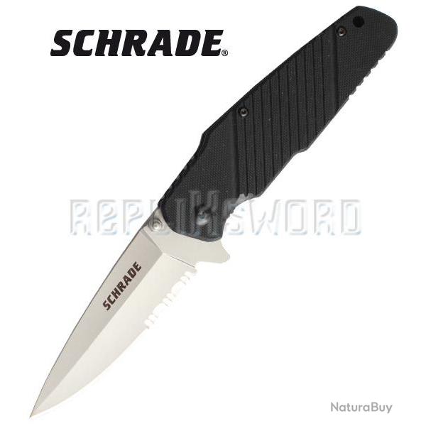 Couteau Schrade Pliant SCH108S Couteau de Poche Repliksword