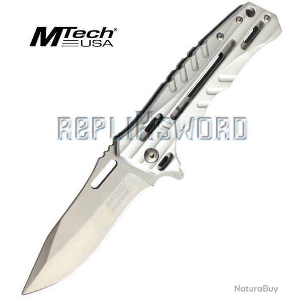 Couteau Silver Mtech MT-A852SL Couteau de Poche Pliant Repliksword