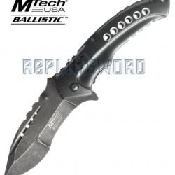 Couteau Shark MTECH MT-A866-BK Couteau de Poche Pliant Repliksword
