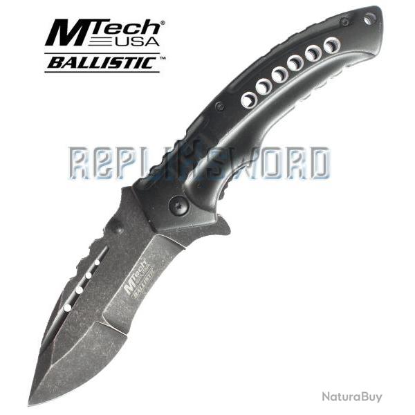 Couteau Shark MTECH MT-A866-BK Couteau de Poche Pliant Repliksword