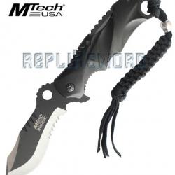 Couteau Pliant Mtech MT-A808BK Couteau de Poche Repliksword