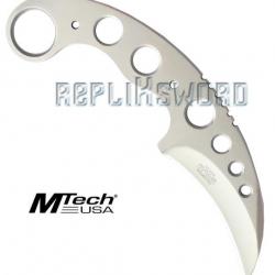 Couteau Karambit Silver MT-664SL Mtech USA Master Cutlery Repliksword
