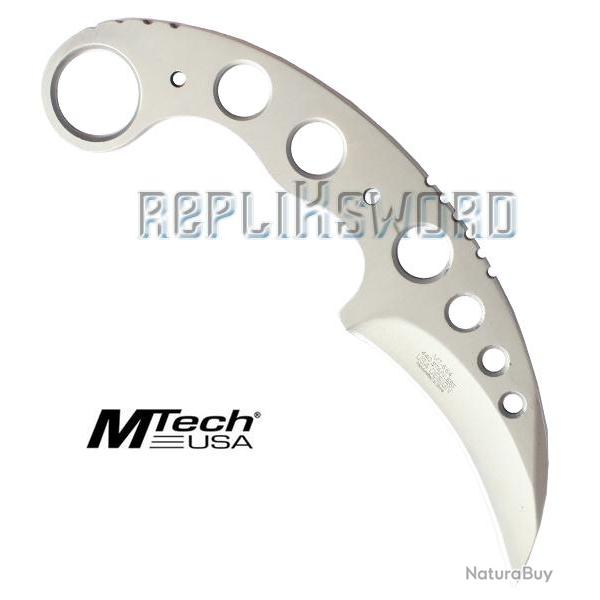 Couteau Karambit Silver MT-664SL Mtech USA Master Cutlery Repliksword