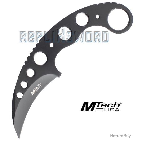 Couteau Karambit MTECH Black MT-664BK Mtech USA Master Cutlery Repliksword