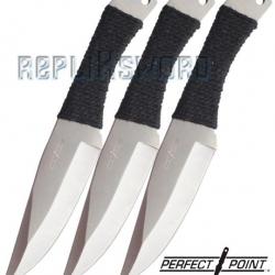 Set 3 Couteaux Perfect Point PP-039-3 Couteau de Lancer Entrainement Repliksword