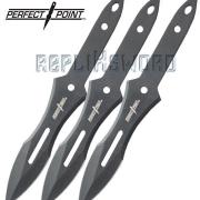 Perfect Point PP-022-3B Ensemble de couteaux de lancer 16,5 cm : :  Sports et Plein air