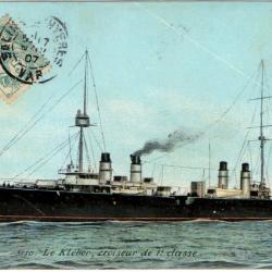 CPA -Marine Militaire.-Le Kleber, Croiseur de 1er classe N°288