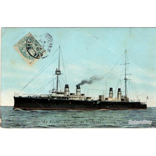 CPA -Marine Militaire.-Le Kleber, Croiseur de 1er classe N288