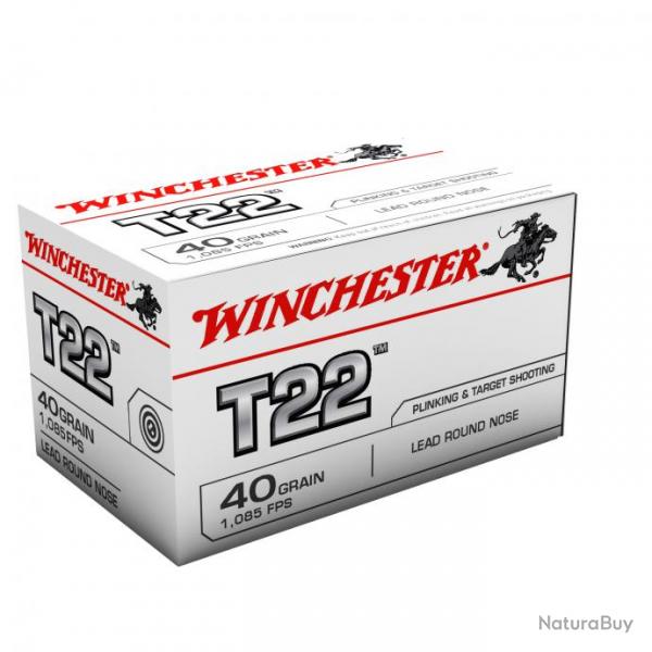 Tirez avec Cartouches 22LR Target Winchester  boite de 500